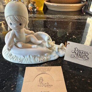 "August" Precious Moments Figurine